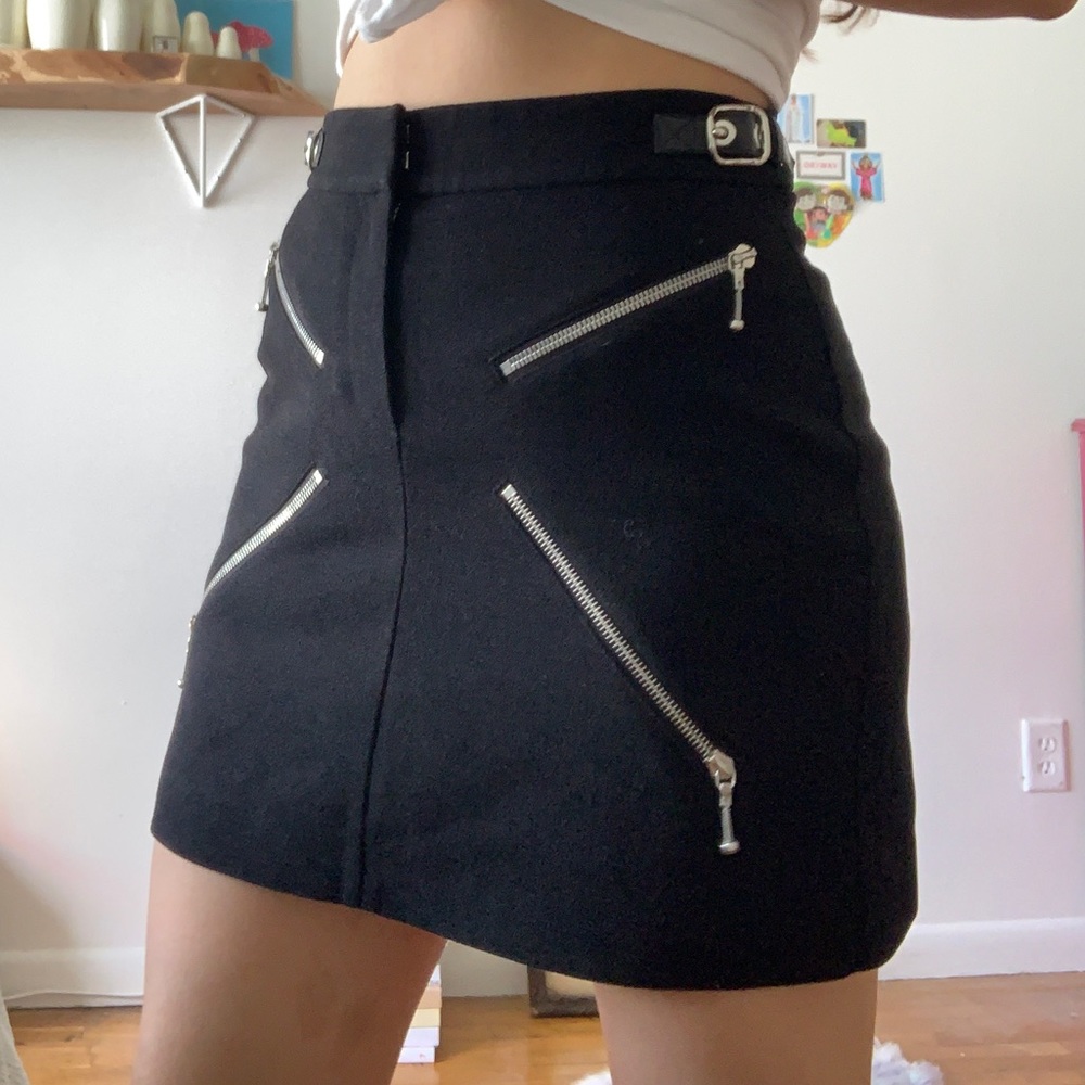 Alexander wang skirt with zips worn 1 time